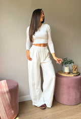 PANTALON EMMA IVORY
