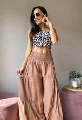 PANTALON ELISA CHOCOLATE