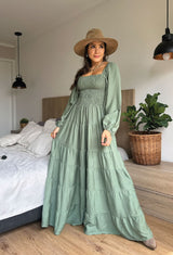 VESTIDO BELEN VERDE