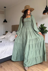 VESTIDO BELEN VERDE