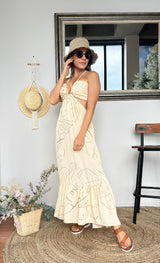 VESTIDO FRIDA BEIGE