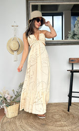 VESTIDO FRIDA BEIGE