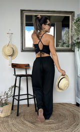 PANTALON MICA NEGRO