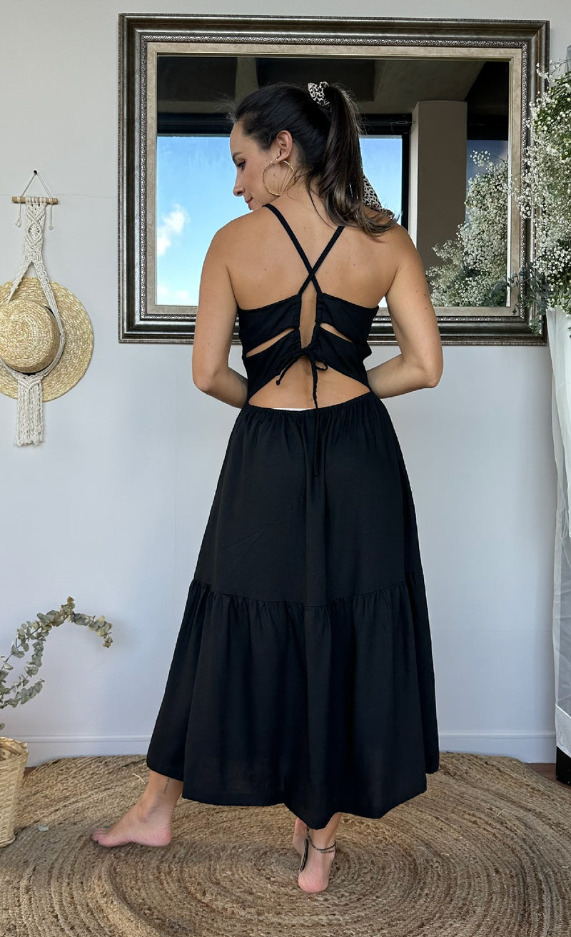 VESTIDO REBE NEGRO