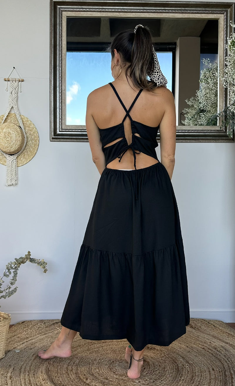 VESTIDO REBE NEGRO