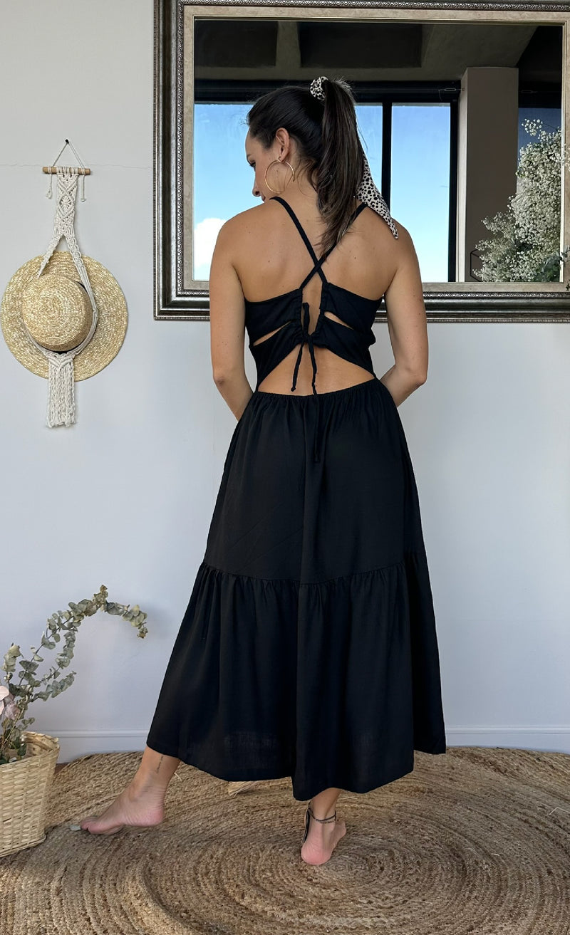 VESTIDO REBE NEGRO