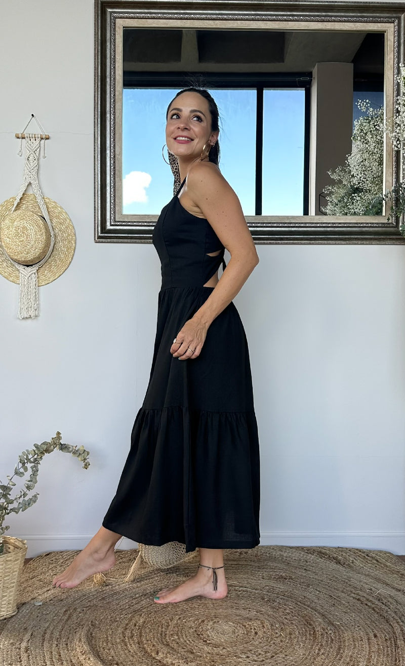 VESTIDO REBE NEGRO