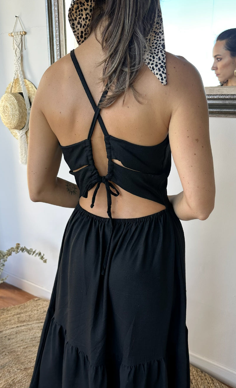 VESTIDO REBE NEGRO