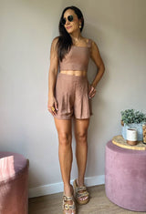 SHORT EMILIA CHOCOLATE