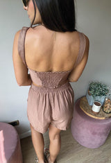 CROPTOP SARAY CHOCOLATE