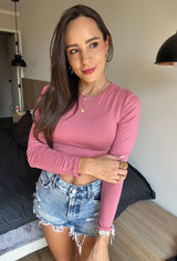 CROPTOP SEVERINA ROSA