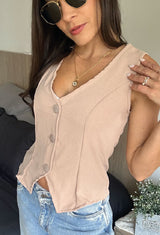 CHALECO IRINA BEIGE