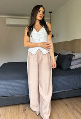 CHALECO IRINA IVORY ESTAMPADO