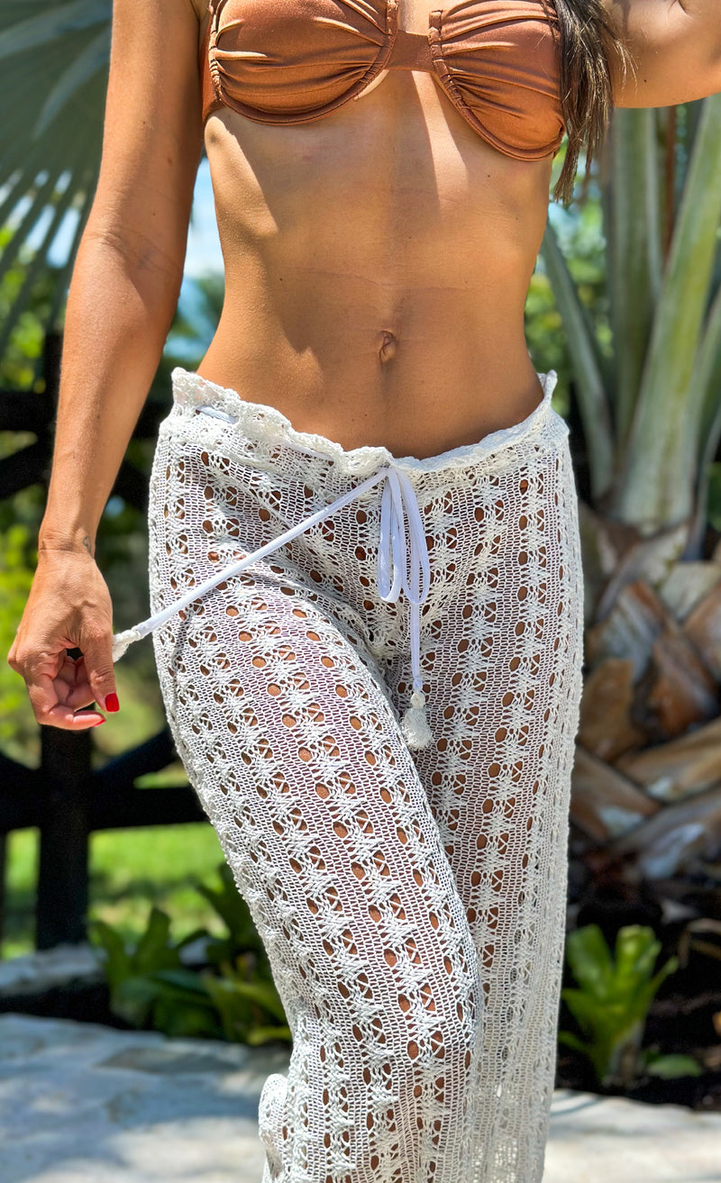 PANTALON MARIA CLARA IVORY