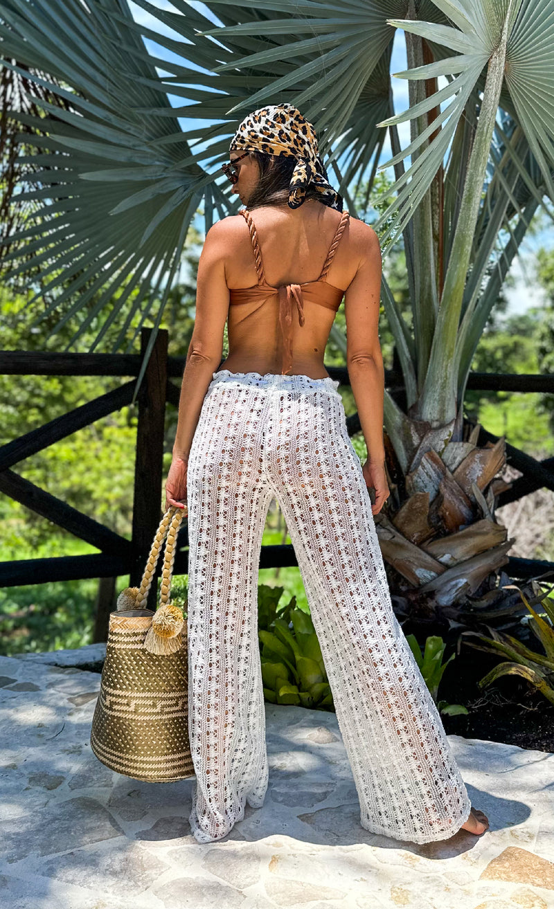 PANTALON MARIA CLARA IVORY