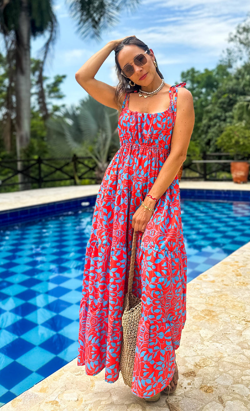 VESTIDO COPELIA ROJO