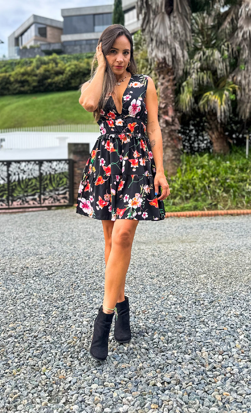 VESTIDO YULI NEGRO